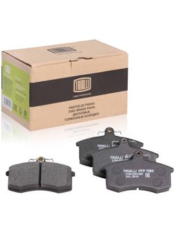 Колодки тормозные дисковые передние TRIALLI для Lada 2108/21099 (Perfezione), PFP 7965
