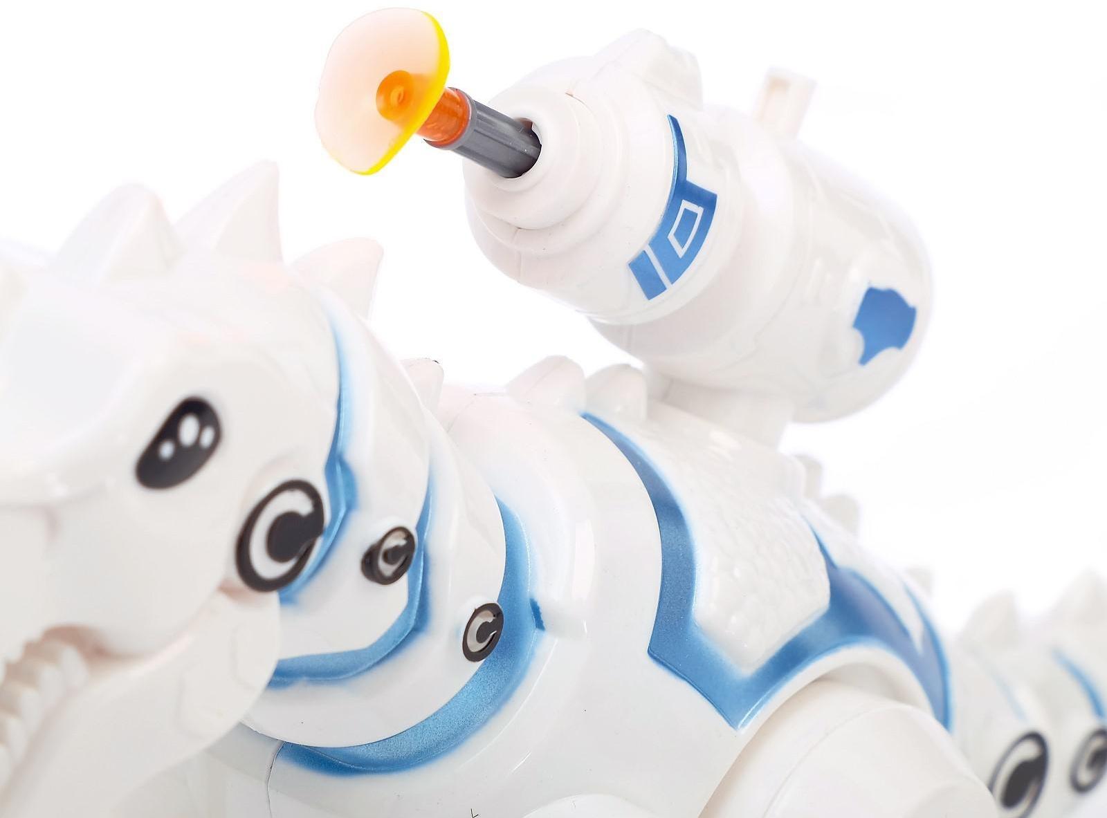 Робот «Тираннозавр», световые и звуковые эффекты, работает от батареек, в ПАКЕТЕ