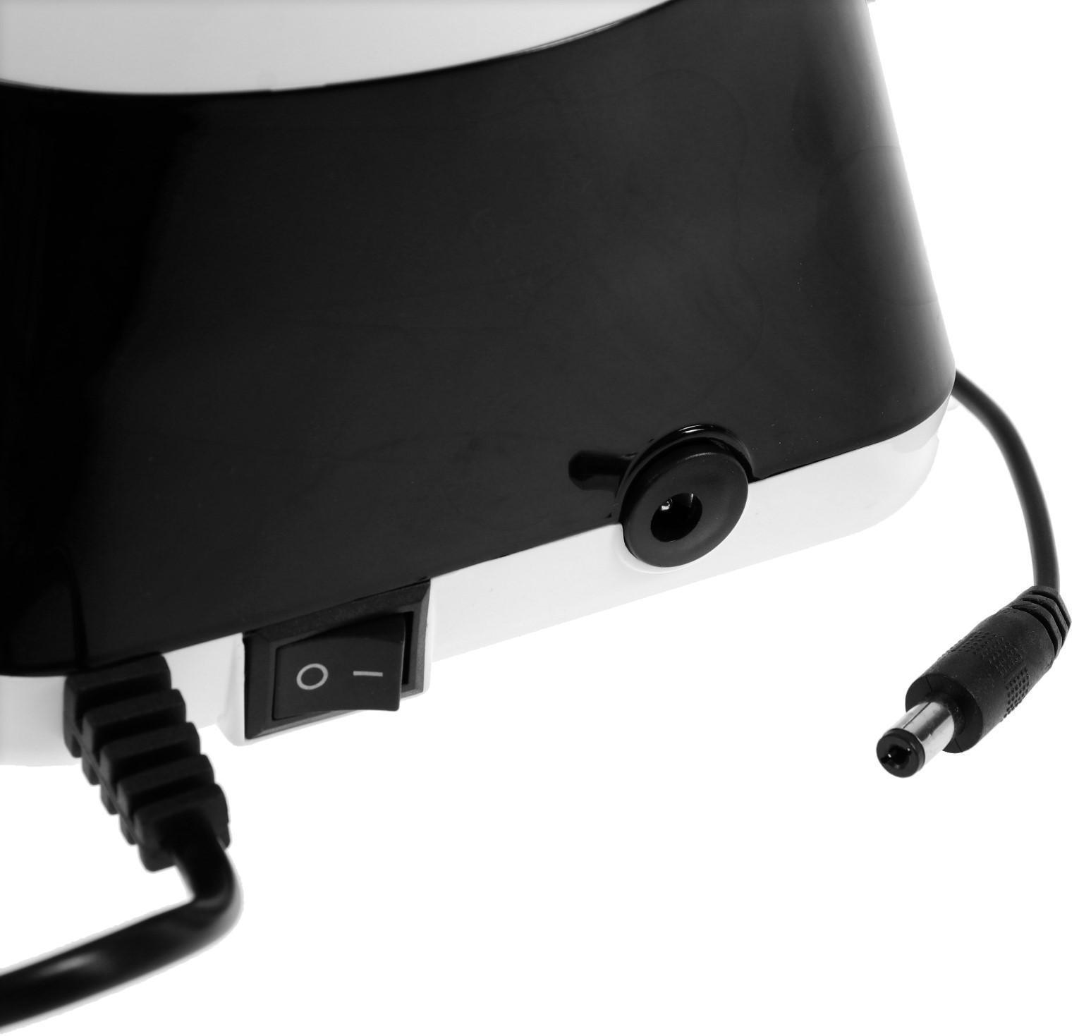 Аппарат для маникюра и педикюра TNL Iron-Pro, 35 000 об/мин, 40 Вт, чёрно-белый