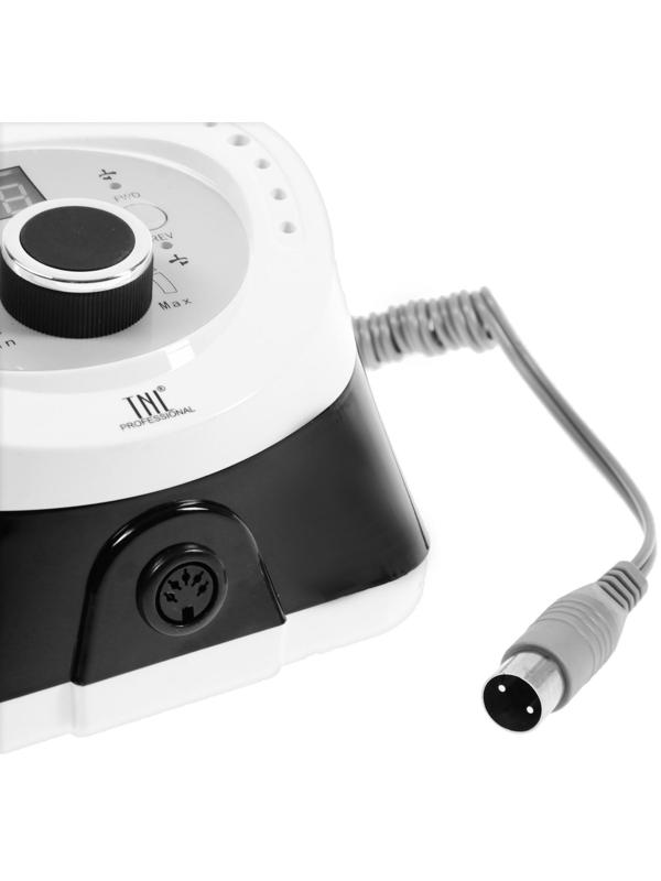 Аппарат для маникюра и педикюра TNL Iron-Pro, 35 000 об/мин, 40 Вт, чёрно-белый