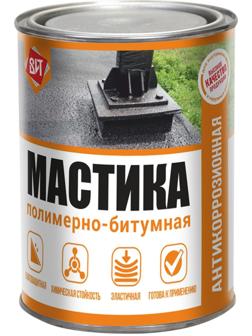 Мастика полимерно-битумнаяВИТ 0,8кг ж/банка