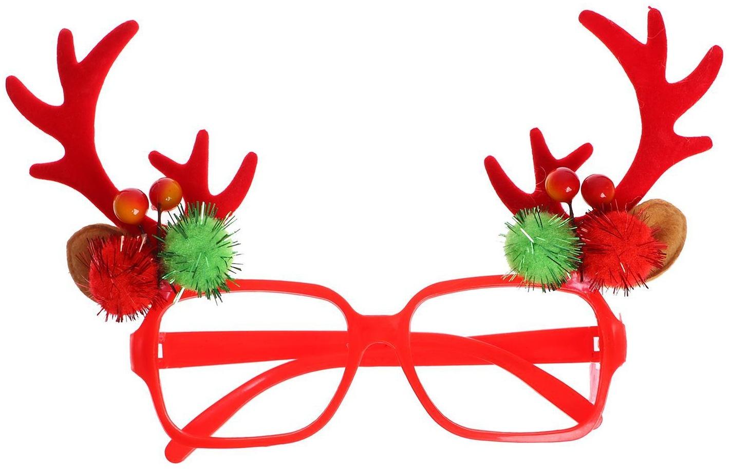 Карнавальные очки «Рожки»