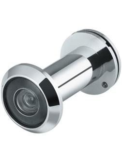 Глазок DVP1/NEW, 16/140/35x60 (оптика пластик) CP, цвет хром