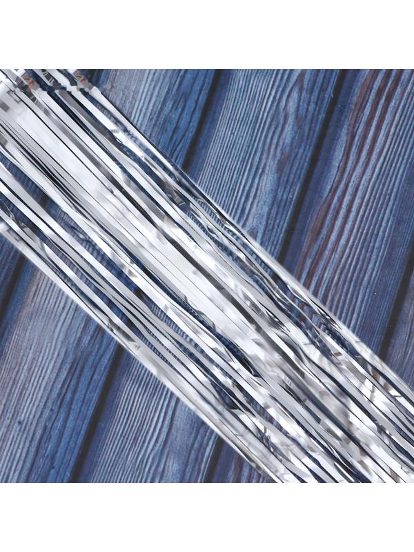 Дождик серебристый 75мм*2м