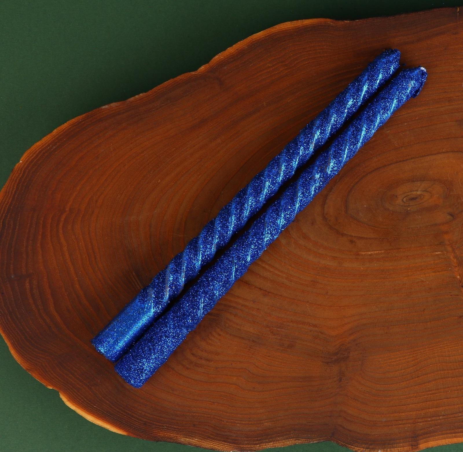 Витые свечи с декором «Любви в Новом году», набор