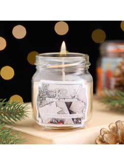 Ароматическая свеча в банке 