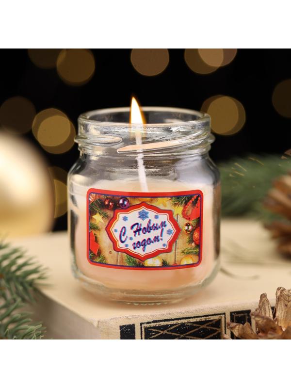 Ароматическая свеча в банке 