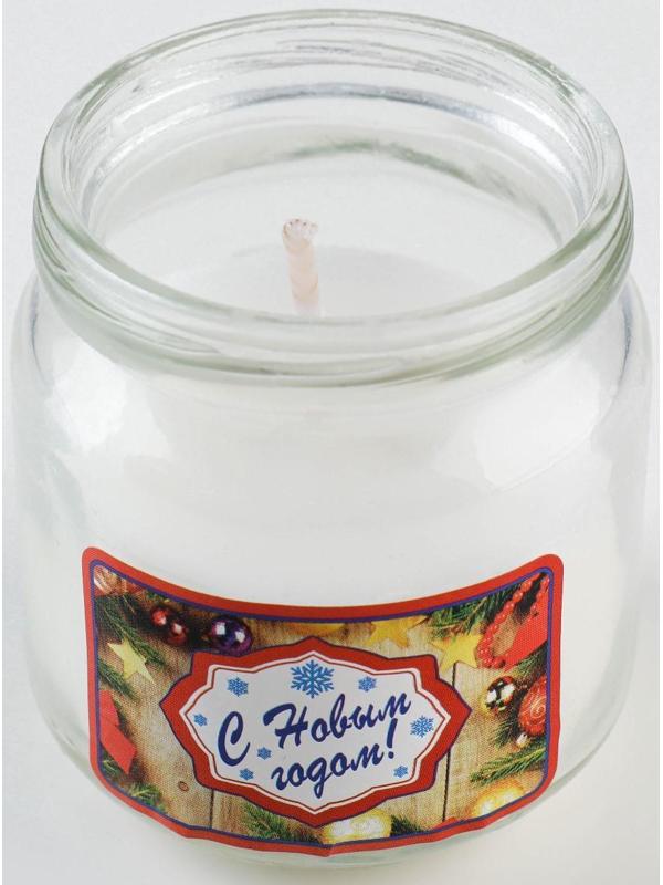Ароматическая свеча в банке 