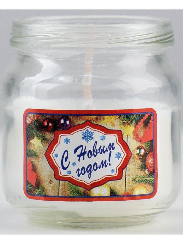 Ароматическая свеча в банке 