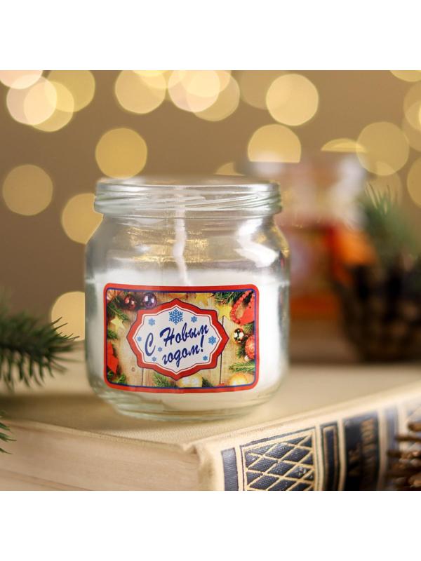 Ароматическая свеча в банке 