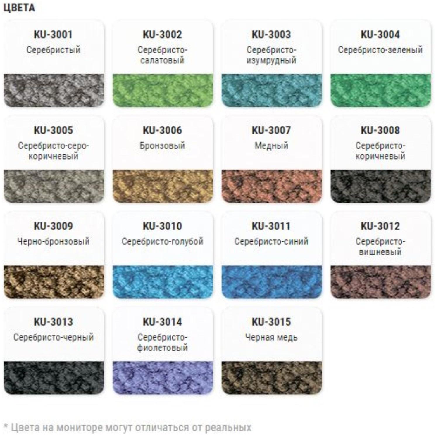 Эмаль молотковая по ржавчине KUDO, KU-3015, Черная медь, 520мл