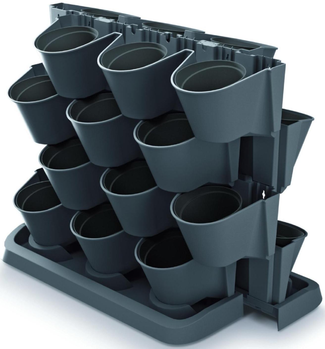 Вертикальный сад, цвет чёрный, CASCADE GARDEN