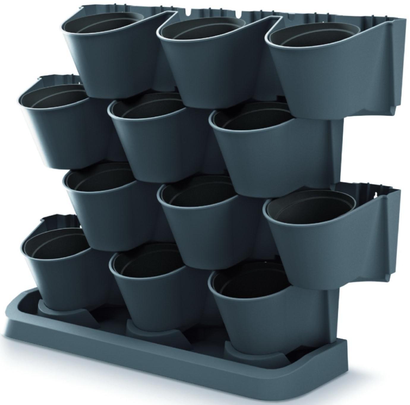 Вертикальный сад, цвет чёрный, CASCADE GARDEN