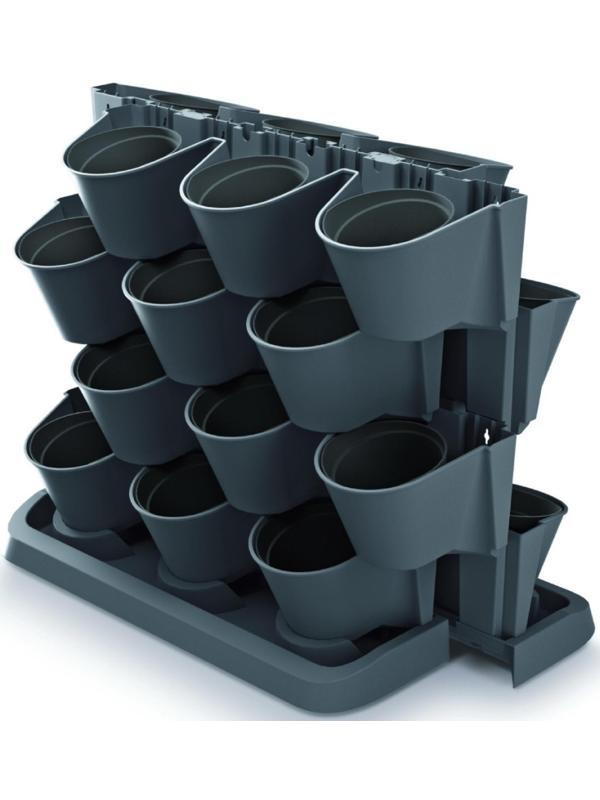 Вертикальный сад, цвет чёрный, CASCADE GARDEN