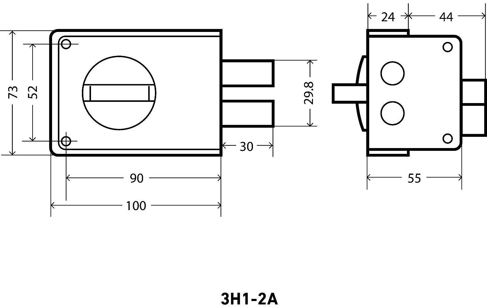 Замок накладной 