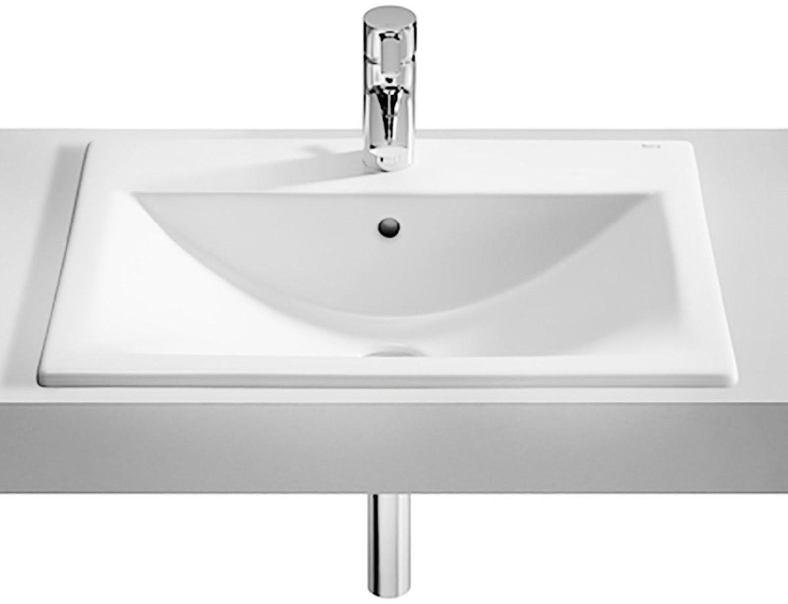 Раковина Rosa Diverta 55 32711600Y, 550 х 420 мм, врезная, белый