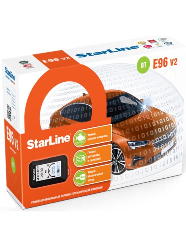 Автосигнализация StarLine E96 v2 BT 2CAN-4LIN