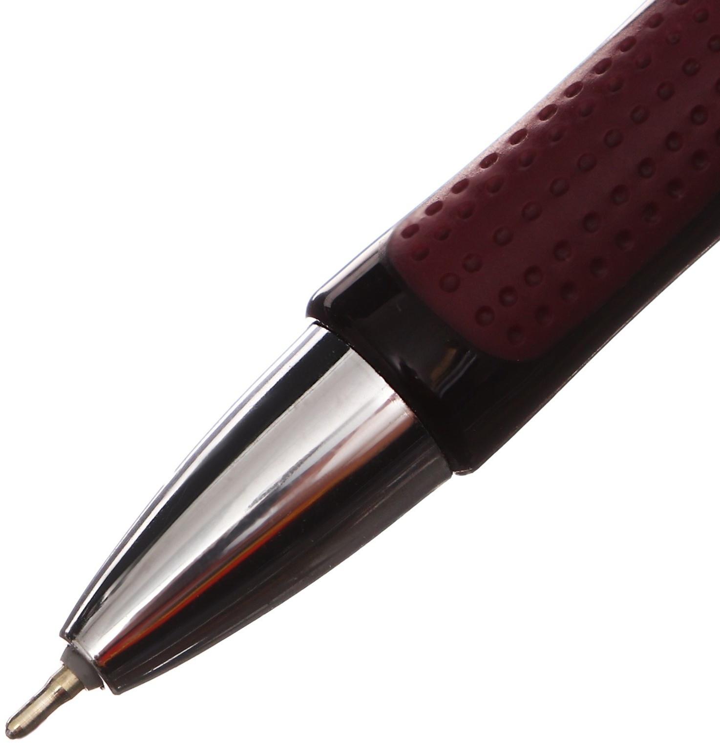 Набор 36 шт. Ручка шариковая автоматическая 0.5 мм, синяя масляная, Vinson, с резиновым держателем