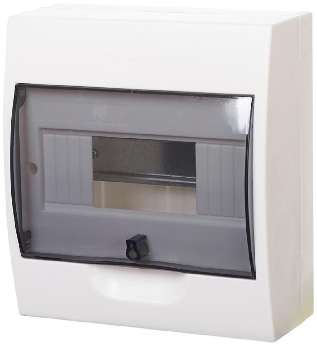 Бокс SE Easy9, 1 ряд, 8 модулей, навесной, IP40, белый, EZ9E108S2SRU