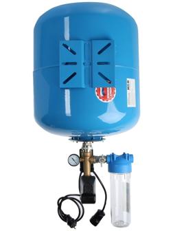 Автобак ETERNA АВ4С-80, комплект для систем водоснабжения, вертикальный, 80 л, сухой ход