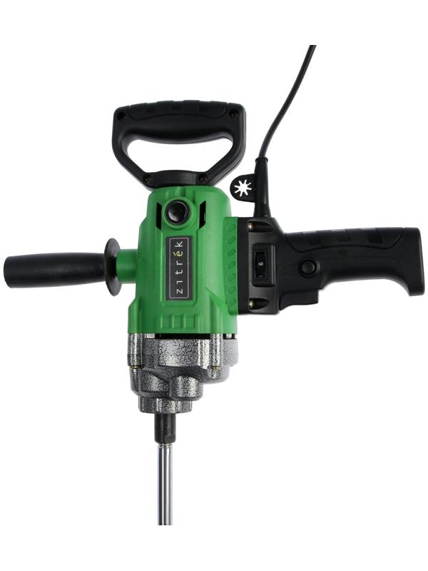 Миксер строительный Zitrek Greenmix 1200, 1200 Вт, 280-850 об/мин, 1 скорость