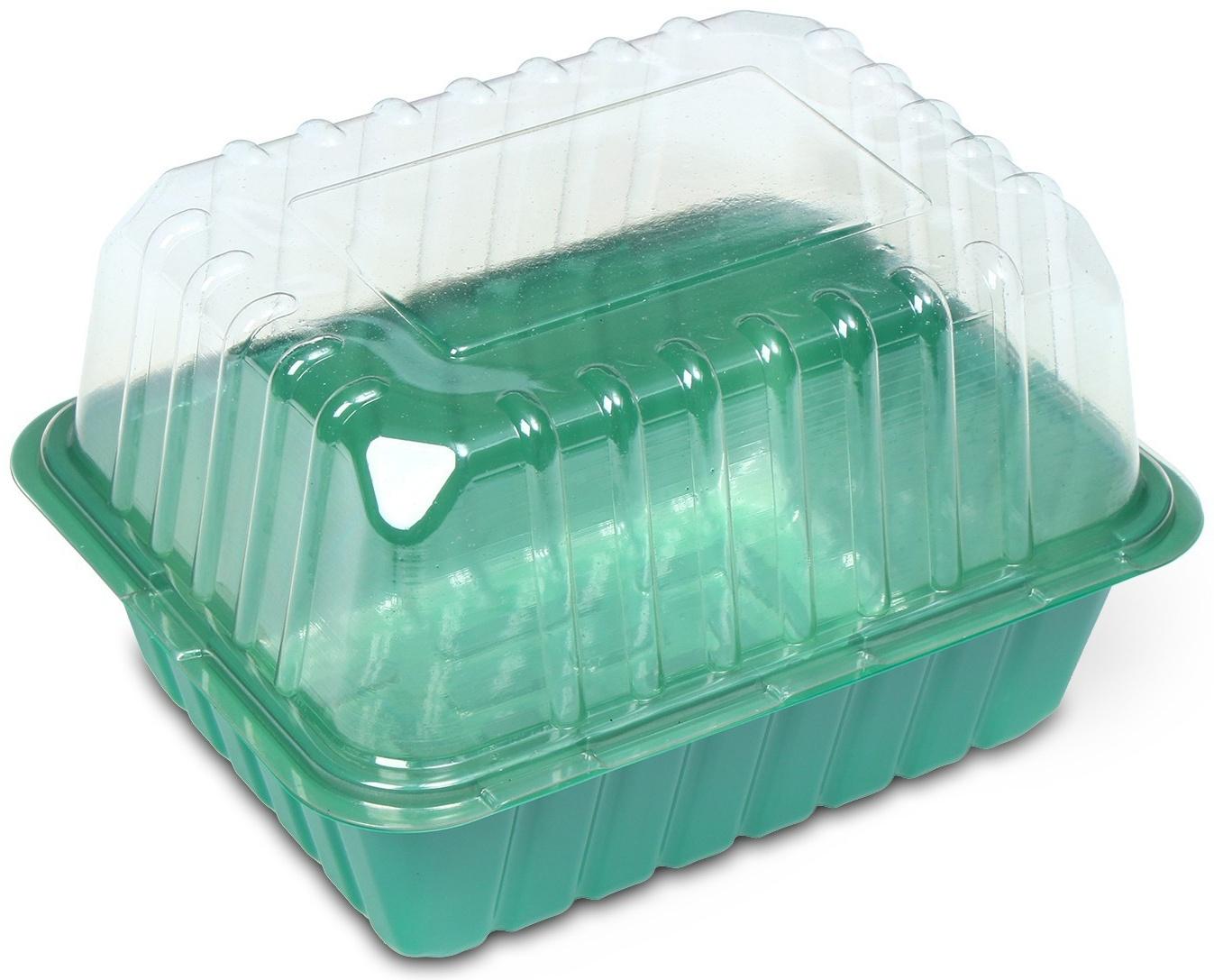 Мини-парник для рассады 21 × 16 × 6.5, без вставок, Greengo