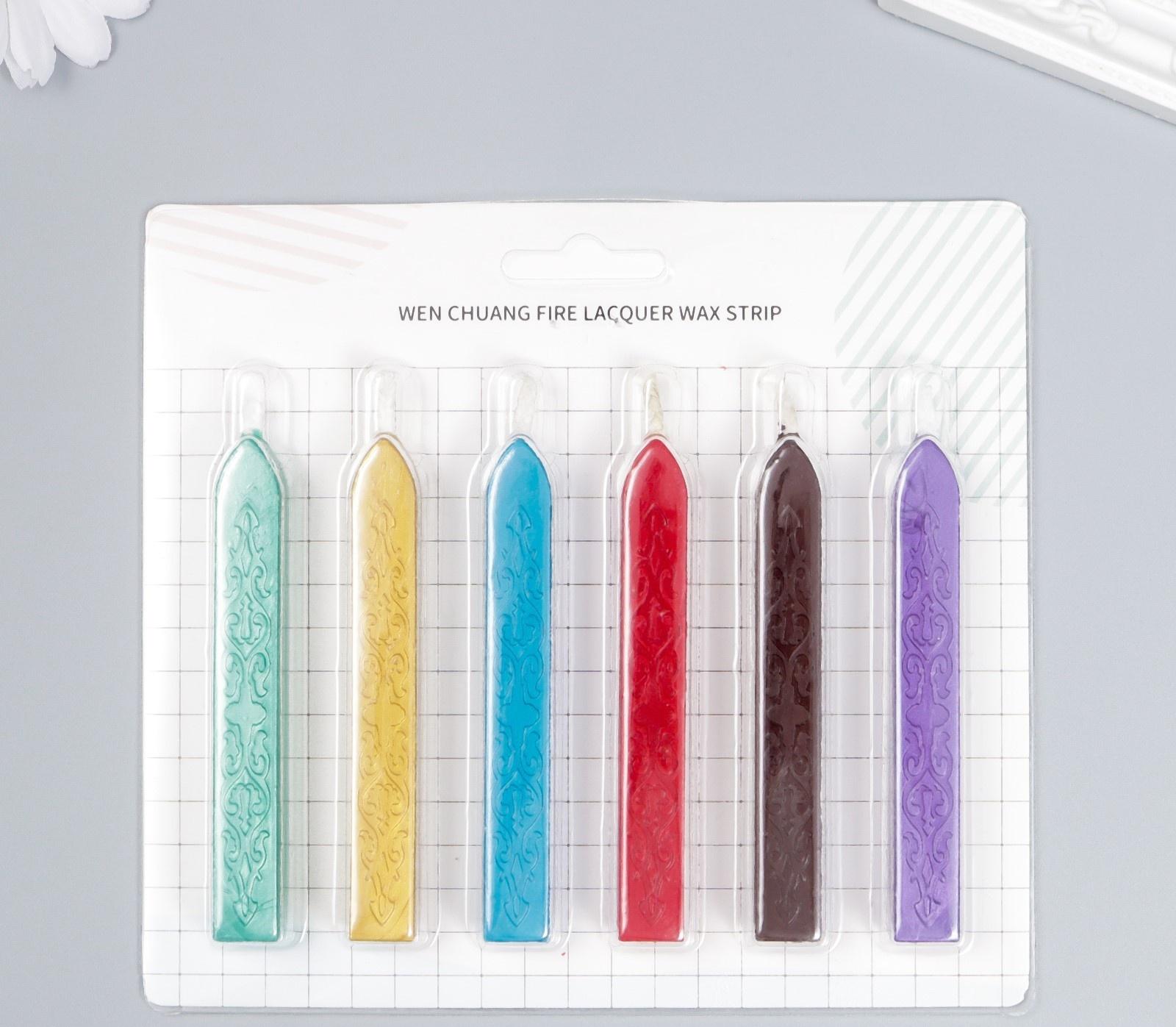 Сургуч для печати с фитилём 