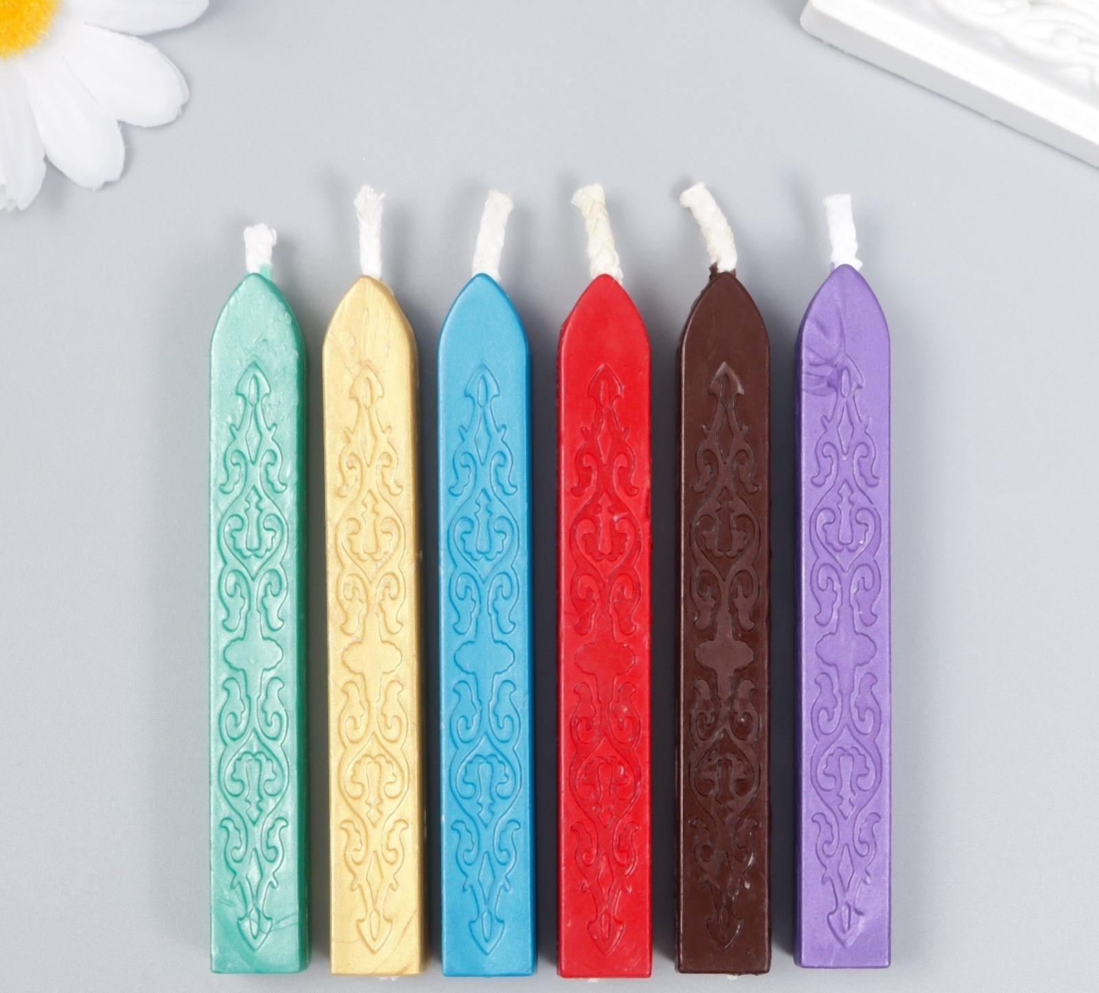 Сургуч для печати с фитилём 