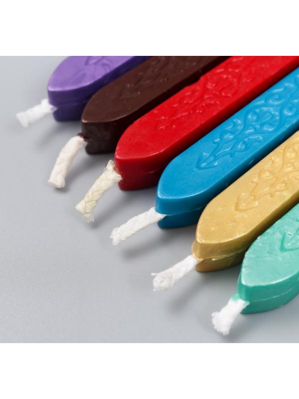 Сургуч для печати с фитилём 