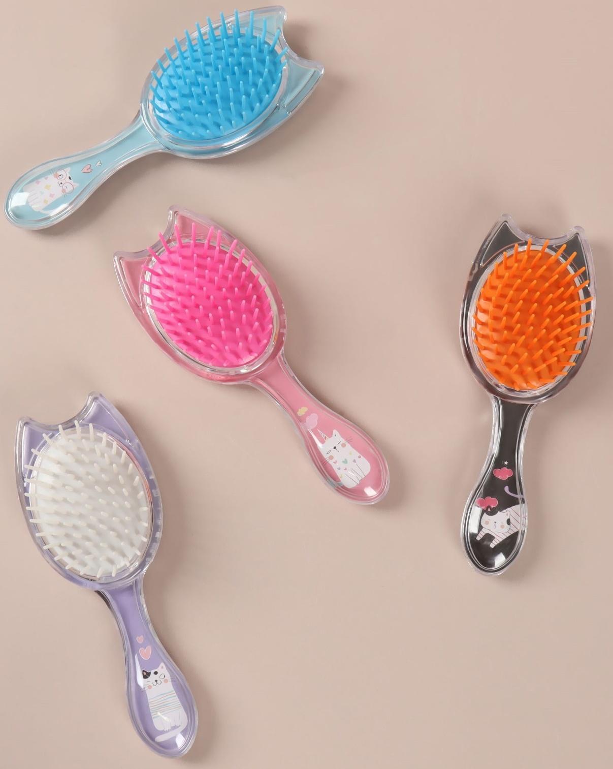 Расчёска-шейкер, 6 × 16 см, рисунок МИКС