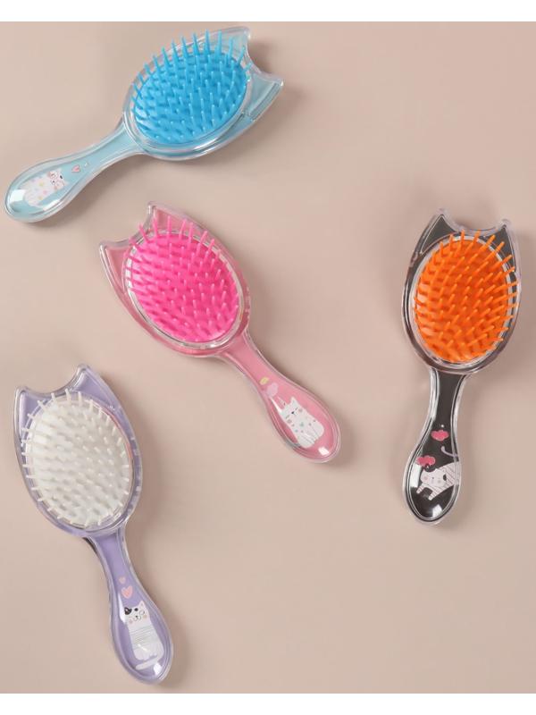 Расчёска-шейкер, 6 × 16 см, рисунок МИКС