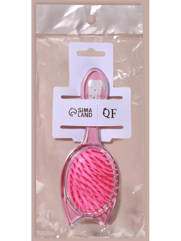 Расчёска-шейкер, 6 × 16 см, рисунок МИКС