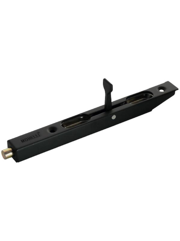 Шпингалет торцевой L160 BL, черный