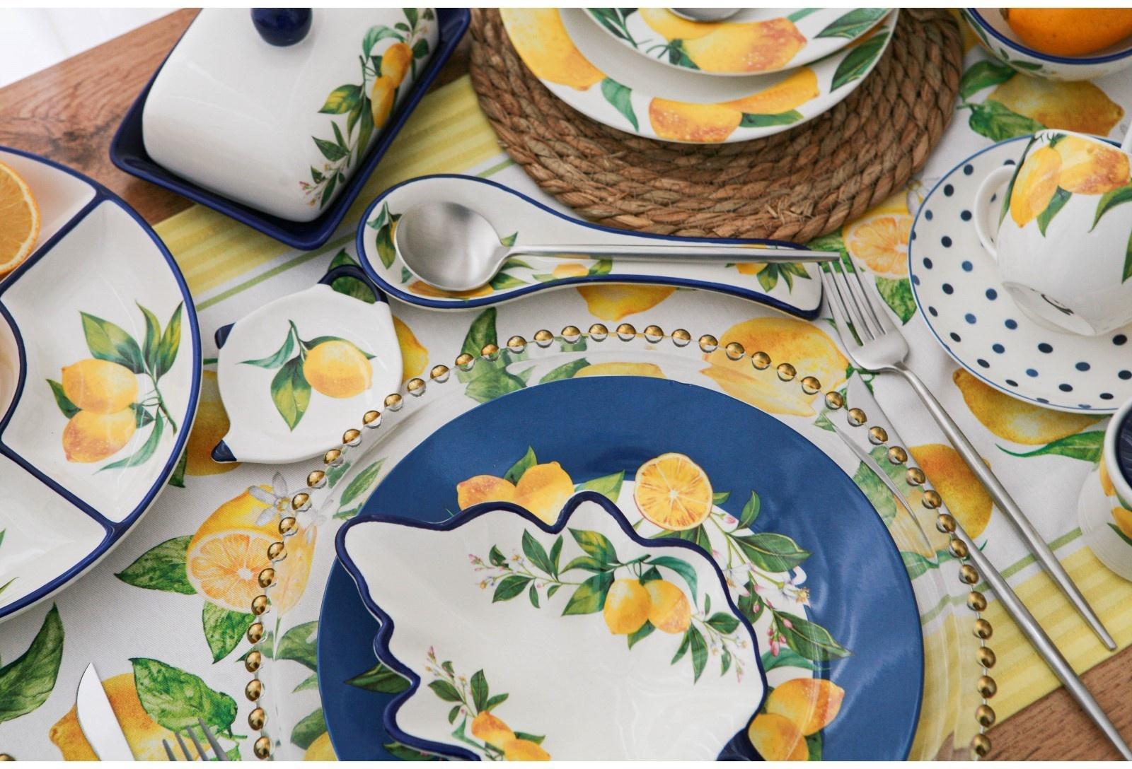 Подставка под ложку Доляна «Лимон», 22,5×7,5×2,5 см