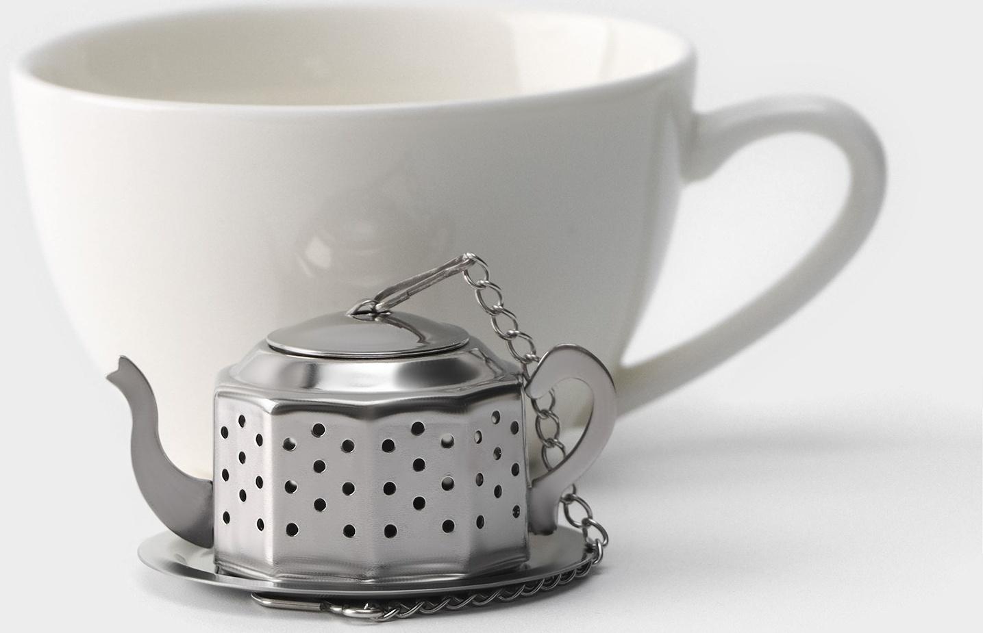 Сито для чая Magistro «Чайник Vent», цвет серебряный