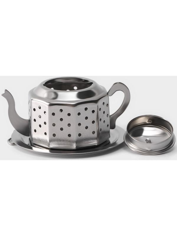 Сито для чая Magistro «Чайник Vent», цвет серебряный