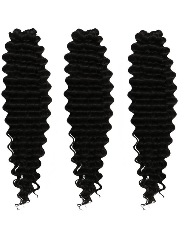 ГОЛЛИВУД Афролоконы, 60 см, 270 гр, цвет чёрный HKB1В (Катрин)