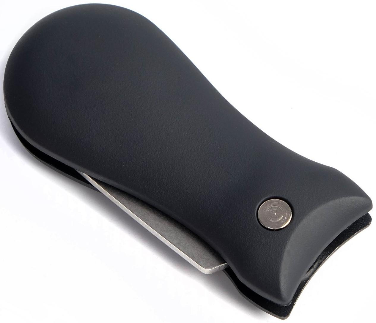 Складная вилка-маркер для гольфа, черная, 11 х 2.5 см