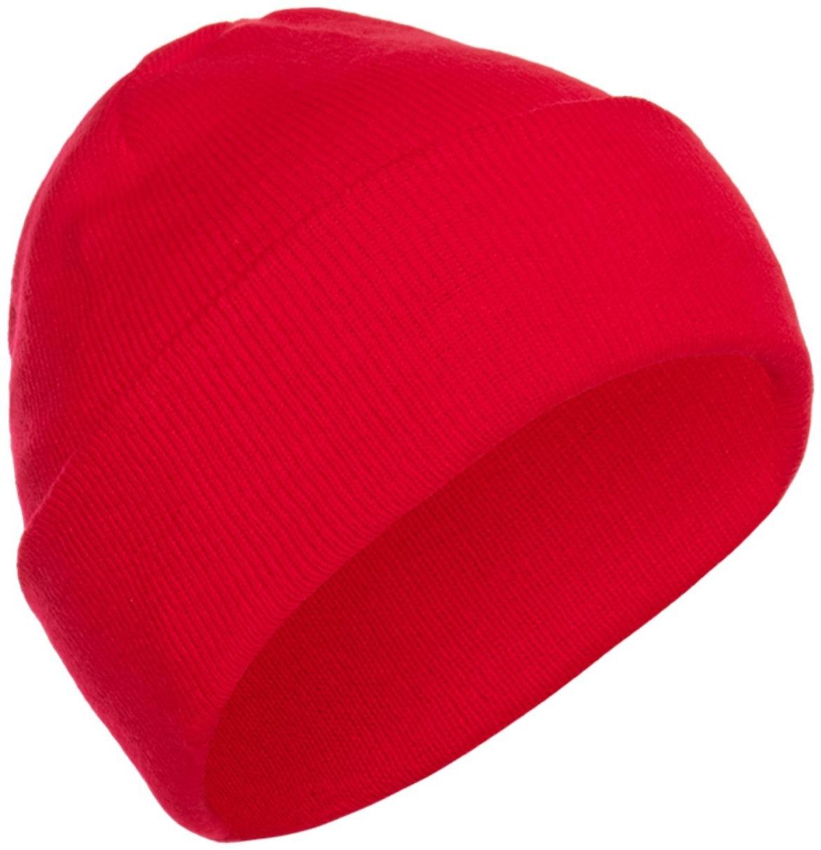 Шапка, размер 56-58, цвет красный
