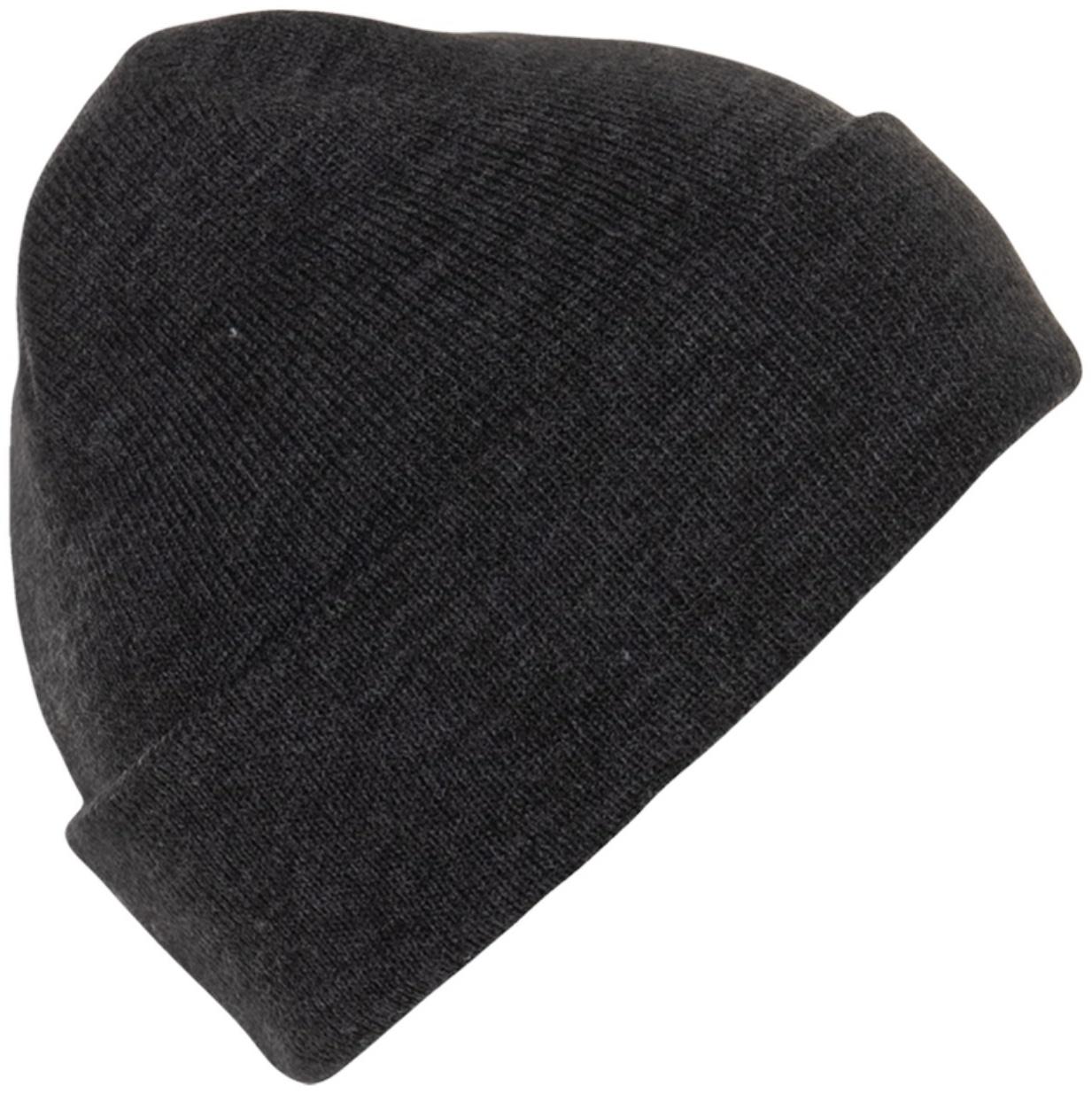 Шапка, размер 56-58, цвет тёмный меланж