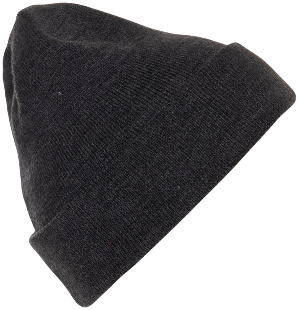 Шапка, размер 56-58, цвет тёмный меланж