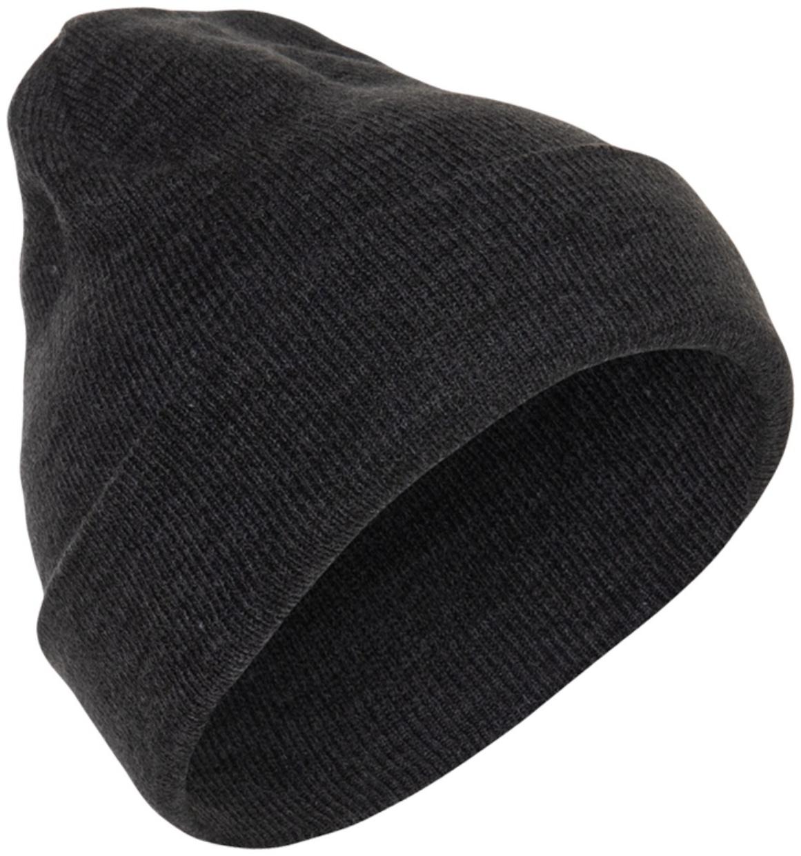 Шапка, размер 56-58, цвет тёмный меланж