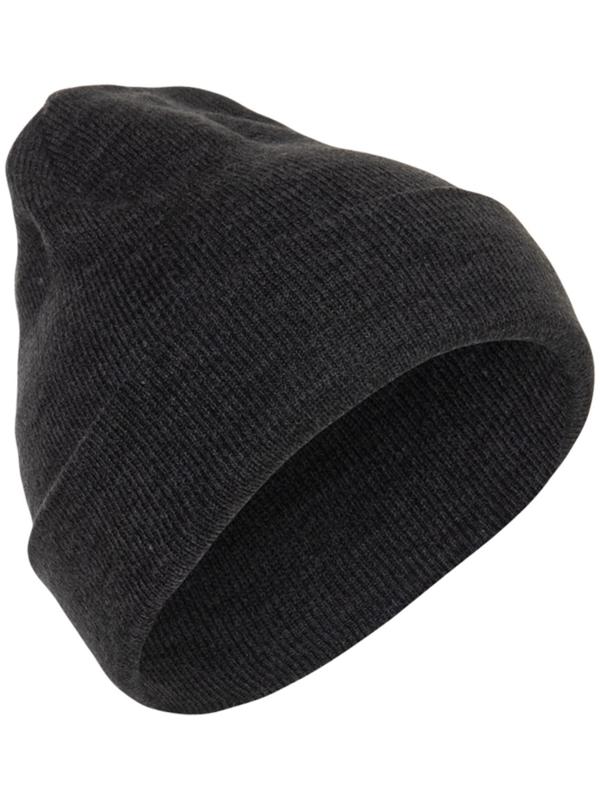 Шапка, размер 56-58, цвет тёмный меланж