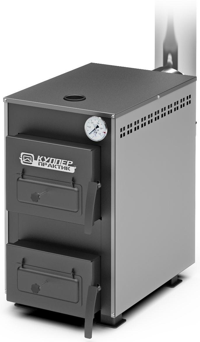 Котёл твердотопливный «КУППЕР Практик 8», 1.1