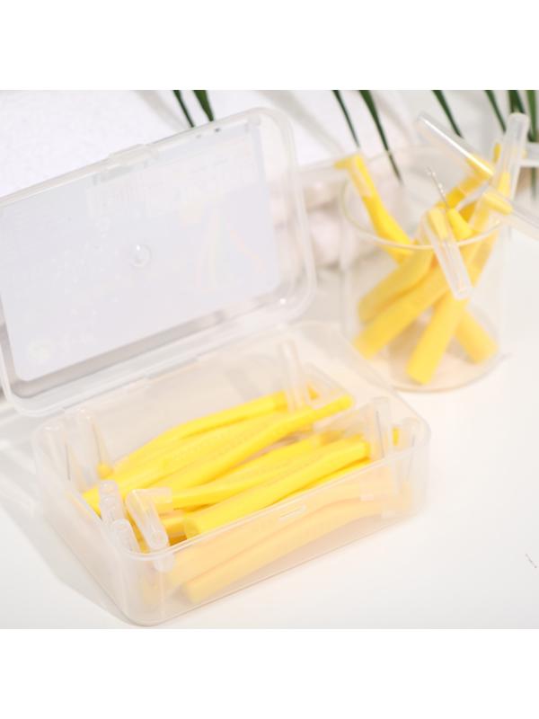 Ершики для брекетов и зубов, набор 20 шт., 0.7 мм