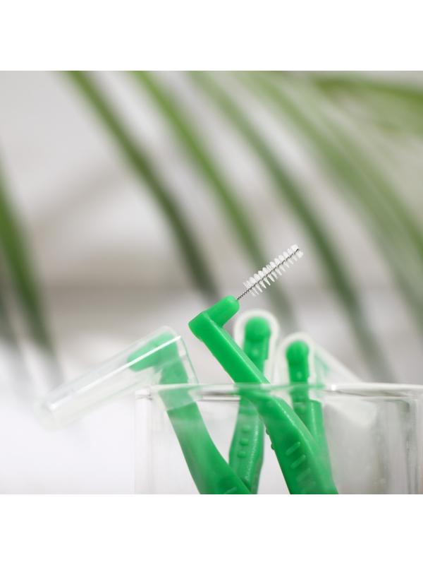 Ершики для брекетов и зубов, набор 20 шт., 0.8 мм