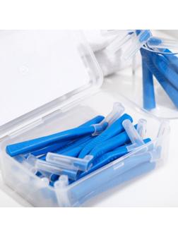 Ершики для брекетов и зубов, набор 20 шт., 1.0 - 1.2 мм