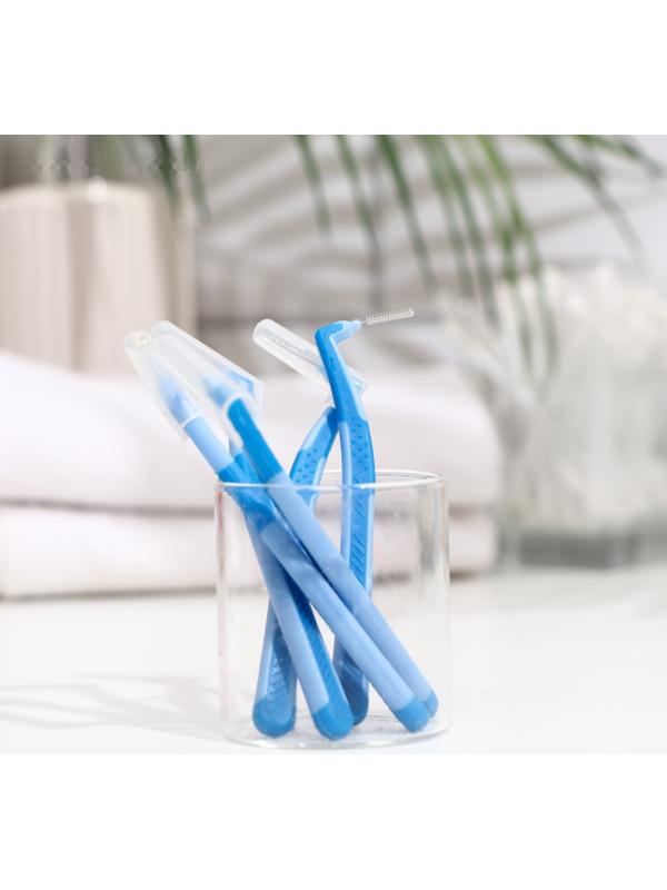 Ершики для брекетов и зубов, набор 5 шт., 0.7 мм