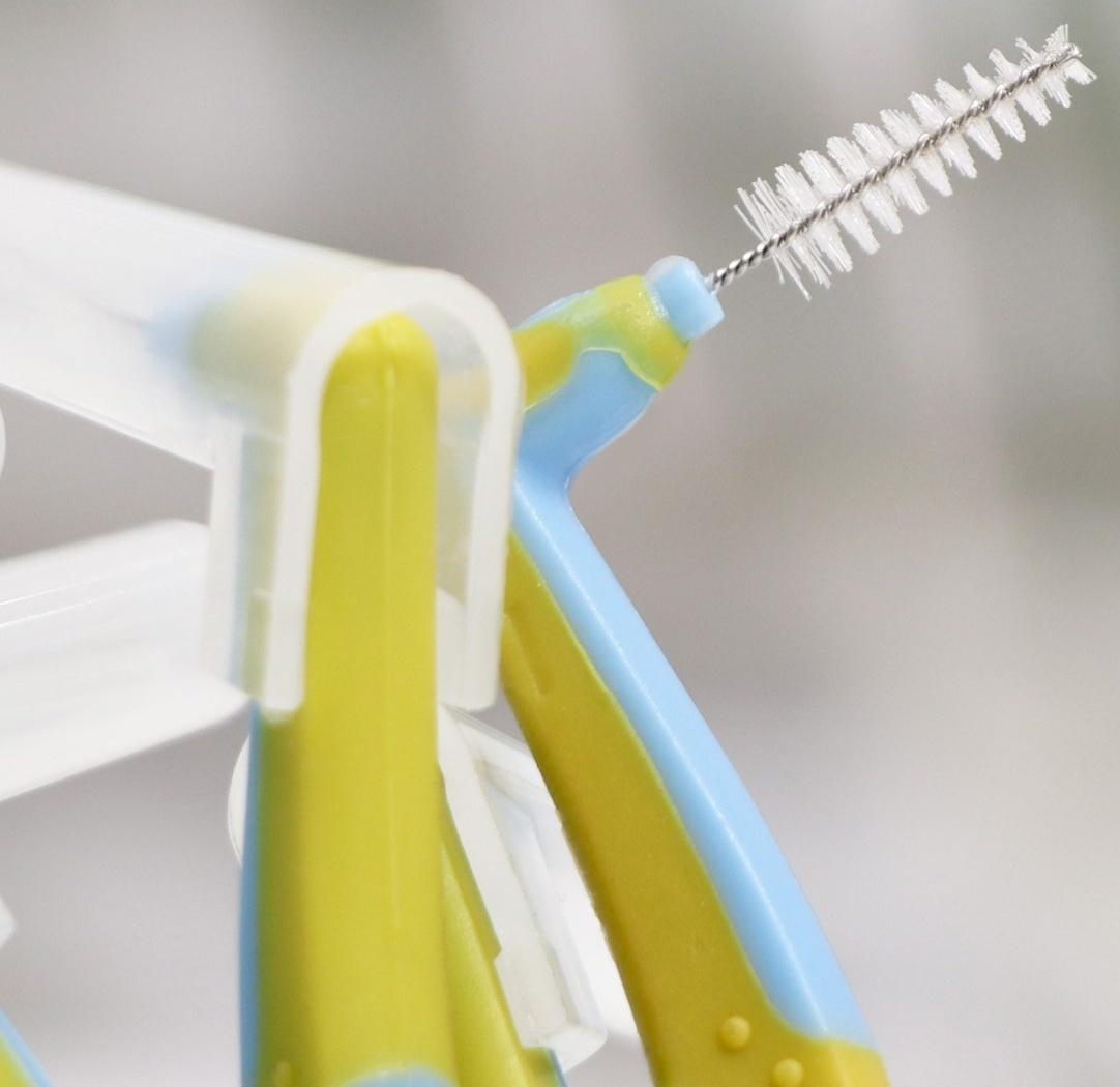 Ершики для брекетов и зубов, набор 5 шт., 1.0 - 1.2 мм