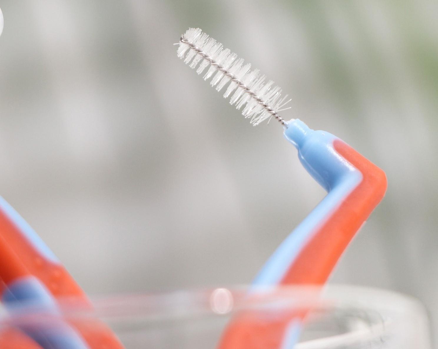 Ершики для брекетов и зубов, набор 5 шт., 1.2 - 1.5 мм; цвет - микс